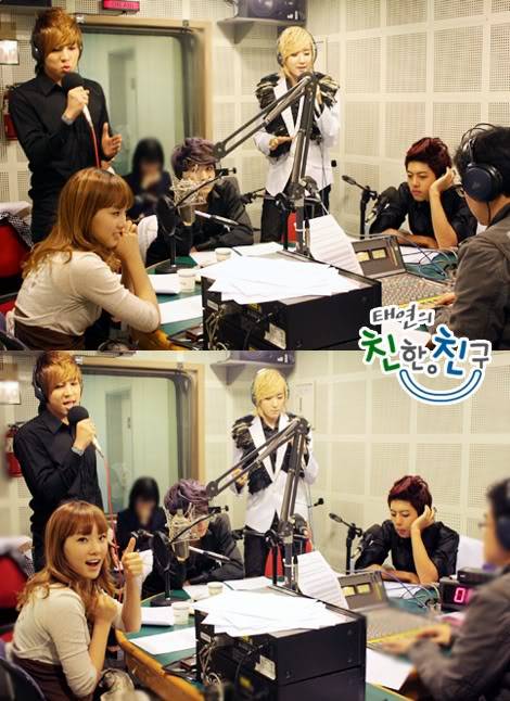 [PICS] Tổng hợp hình ảnh cute nhất của taeyeon khi còn ở radio Chin Chin 091129-2