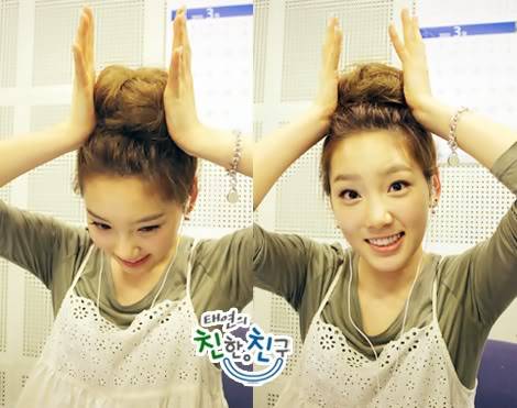 [PICS] Tổng hợp hình ảnh cute nhất của taeyeon khi còn ở radio Chin Chin 100314-7