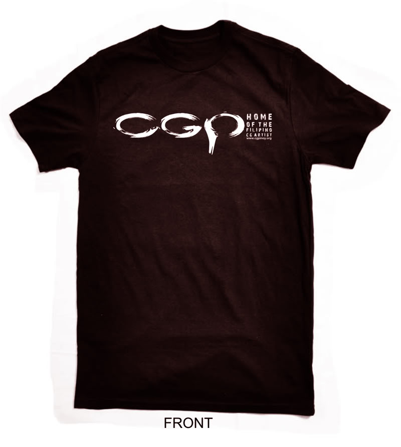 "I Won a CGP Challenge" Shirt Design Competition FRONT