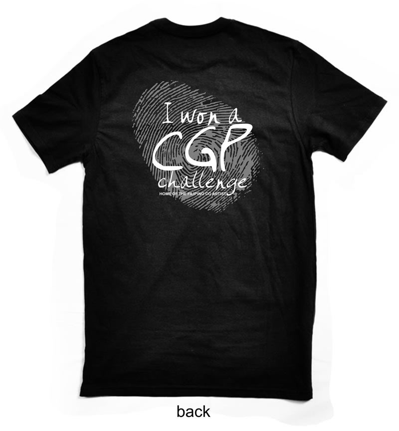 "I Won a CGP Challenge" Shirt Design Competition Thumbback