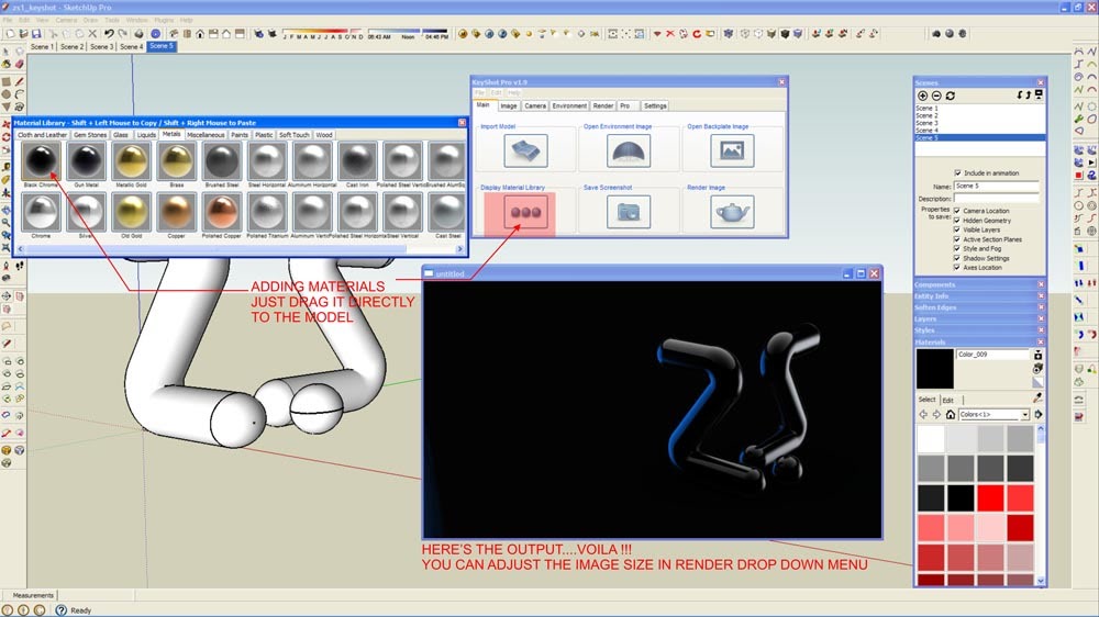 keyshot in my desktop and simple TUTORIAL KEYSHOT_TUTORIAL4