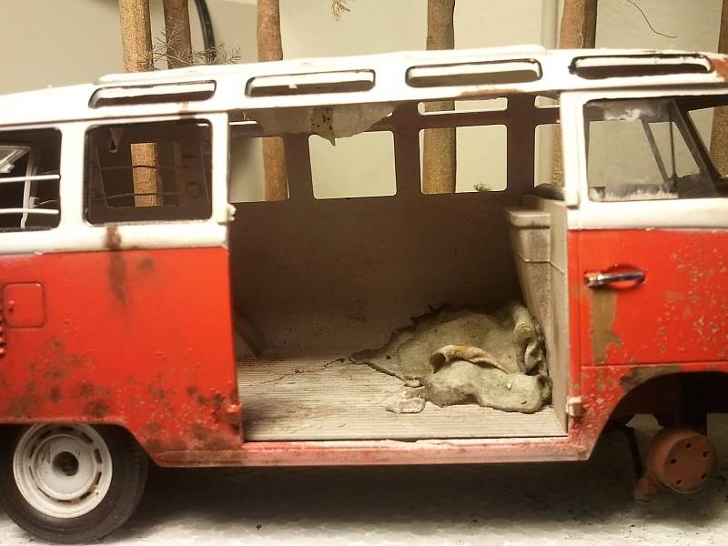 23-window VW 1963 bus vignette - 'Sweet Memories' Renovation_object81