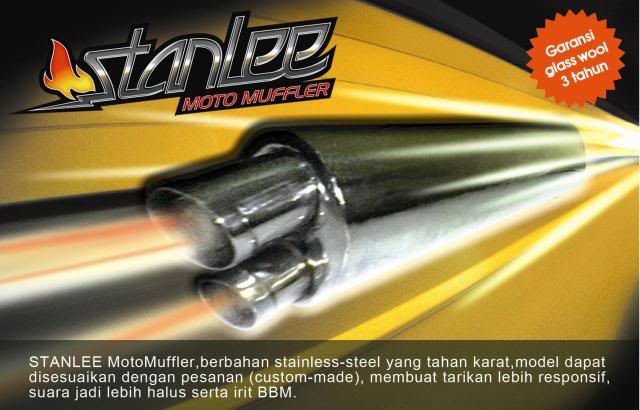 STANLEE MOTOMUFFLER : Customized Stainless-steel Exhaust System FlyerOrder