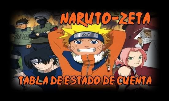 TABLA DE ESTADO DE CUENTA Naruto008