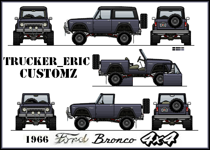 pixel cars? Fordbronco1966tune