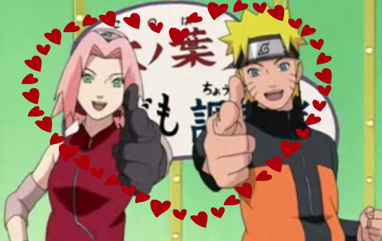 narusaku apuntando al amor Narusaku53