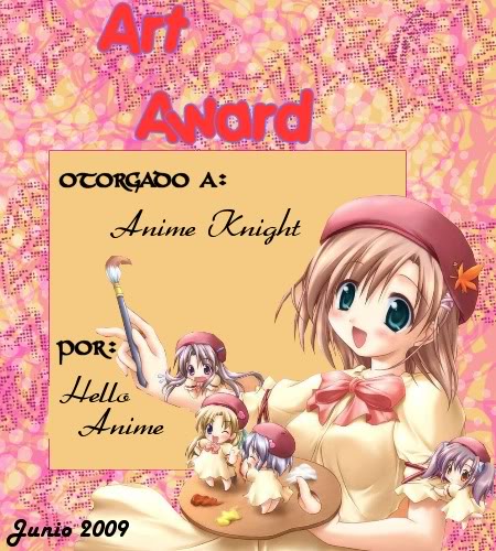 Awards por parte de Hello Anime Adds