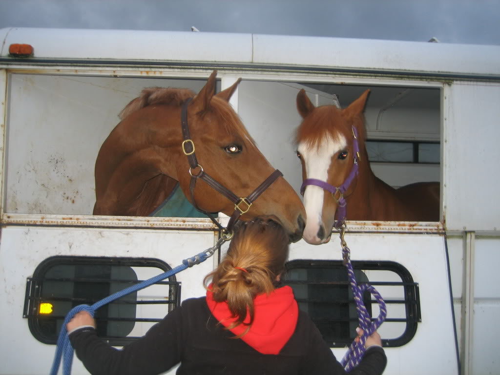 Shally and I at our first Dressage Show! IMG_1843