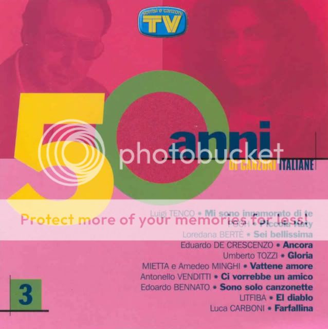 50 Anni di Canzoni Italiane 10 CD set 3