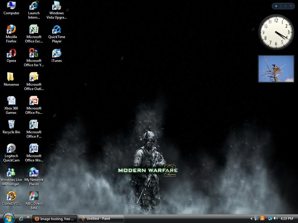 Post your desktop! PrintScreen