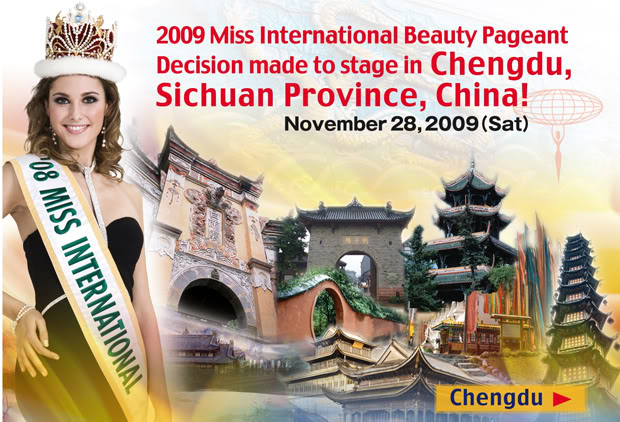 MISS INTERNATIONAL 2009 - THE OFFICIAL PM COVERAGE ChengduWaide2009