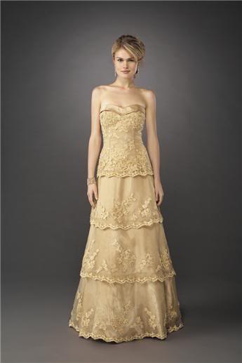 Phoenix: Timari's Parlour GoldLaceFormalDress