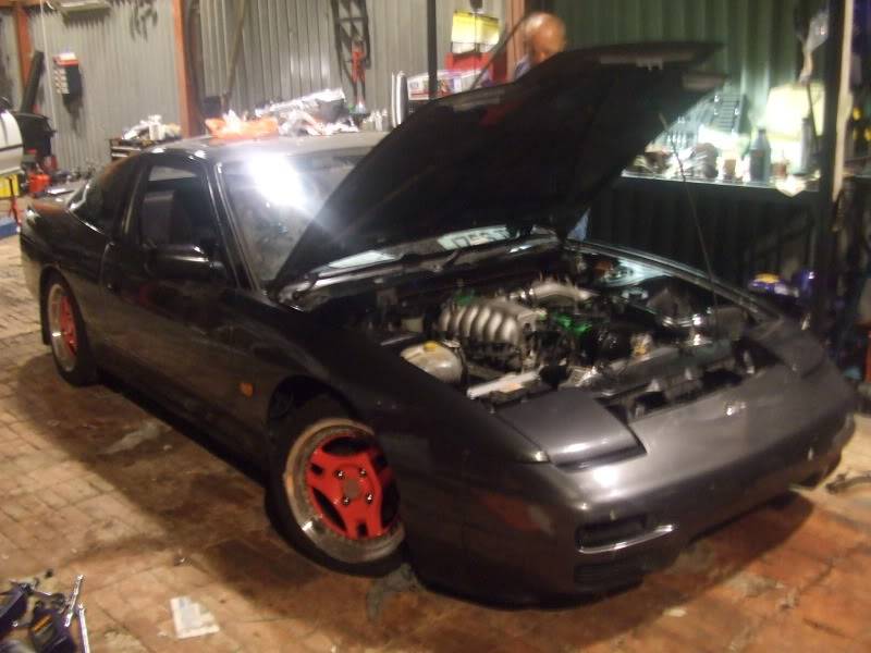 Stock S13 --> RB25 --> BDC --> V8 :) DSCF0999