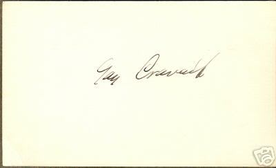 Signed / autographed pre-war cards Cravathauto