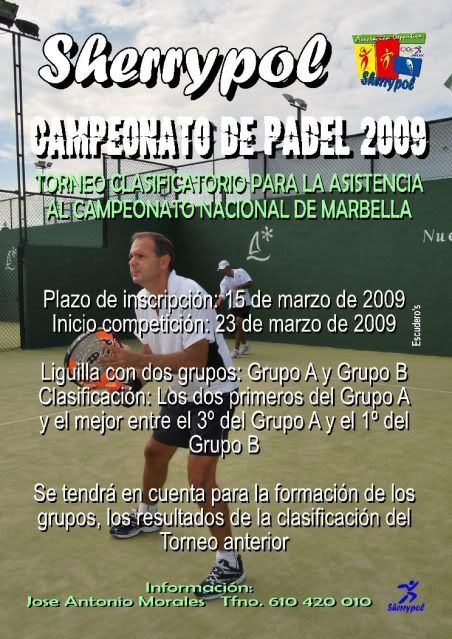 CAMPEONATO DE PADEL 2009 SHERRYPOL PADEL