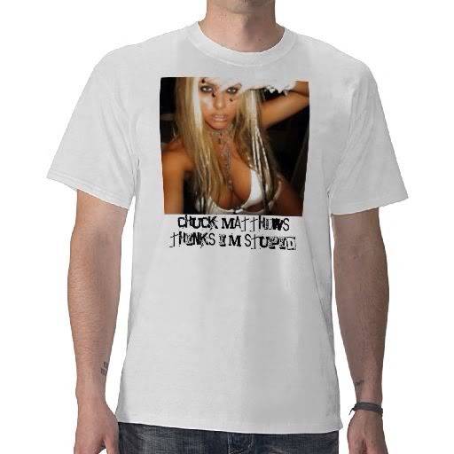 Ashtyn Sky Retro "Chuck thinks i'm dumb" shirt 5ccd356e