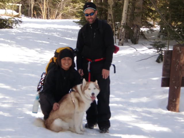 Lost lake trail, winter hiking in Colorado P3110919