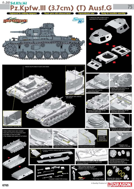 DML announces another neat little Pz III DragonPzIIIG