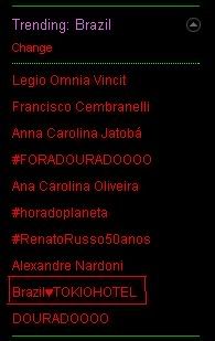 BrazilS2TOKIOHOTEL Brazil