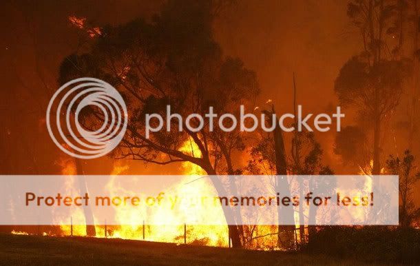 Wiped out: Town destroyed by killer fires 090207_VIC_fire