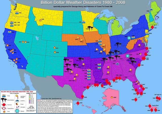 Natural disasters are definately rising in frequency. Deyo021809b