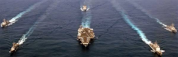 US begins military build-up around Iran Ship