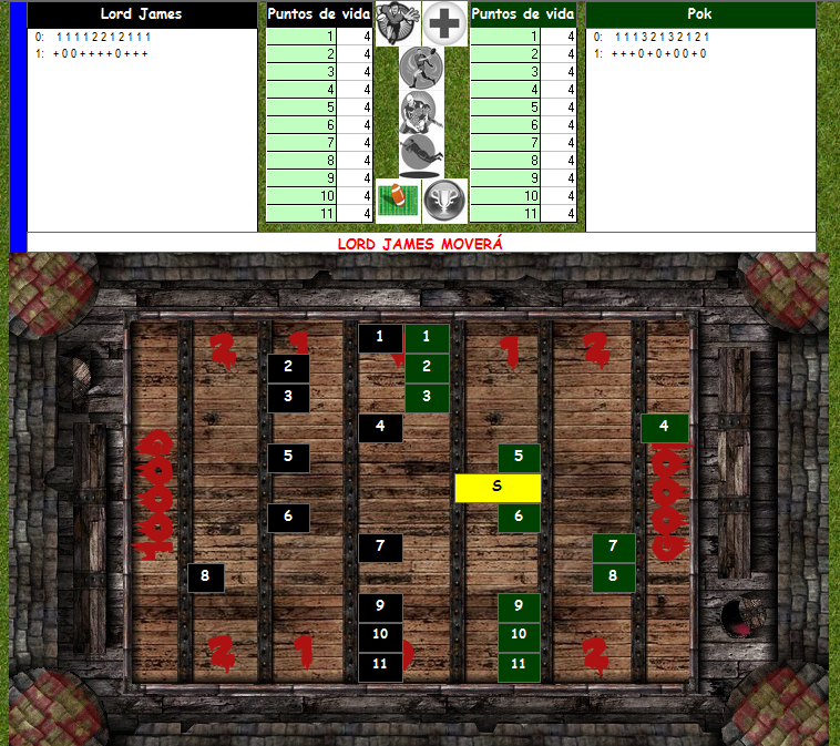 [Grupo B / Fecha 2]Lord James vs Pok , Arbitra: Soyok 1-jugada