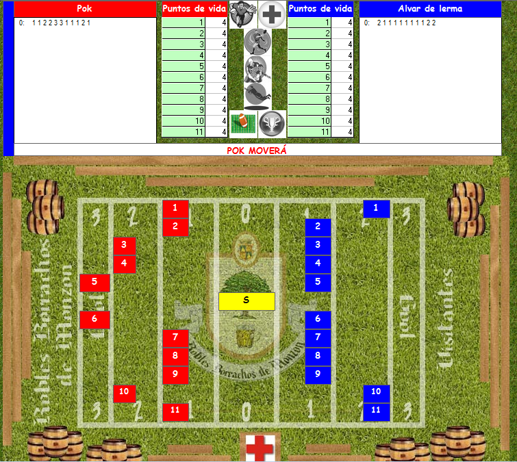 Alvar de Lerma Vs. Pok Inicio