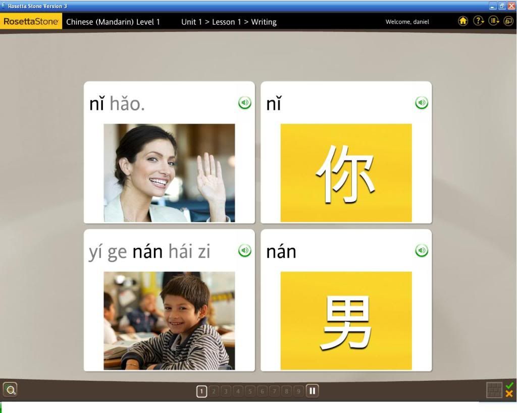 Rosetta Stone 3.4.7 phần mềm học tiếng hoa hay 1-1