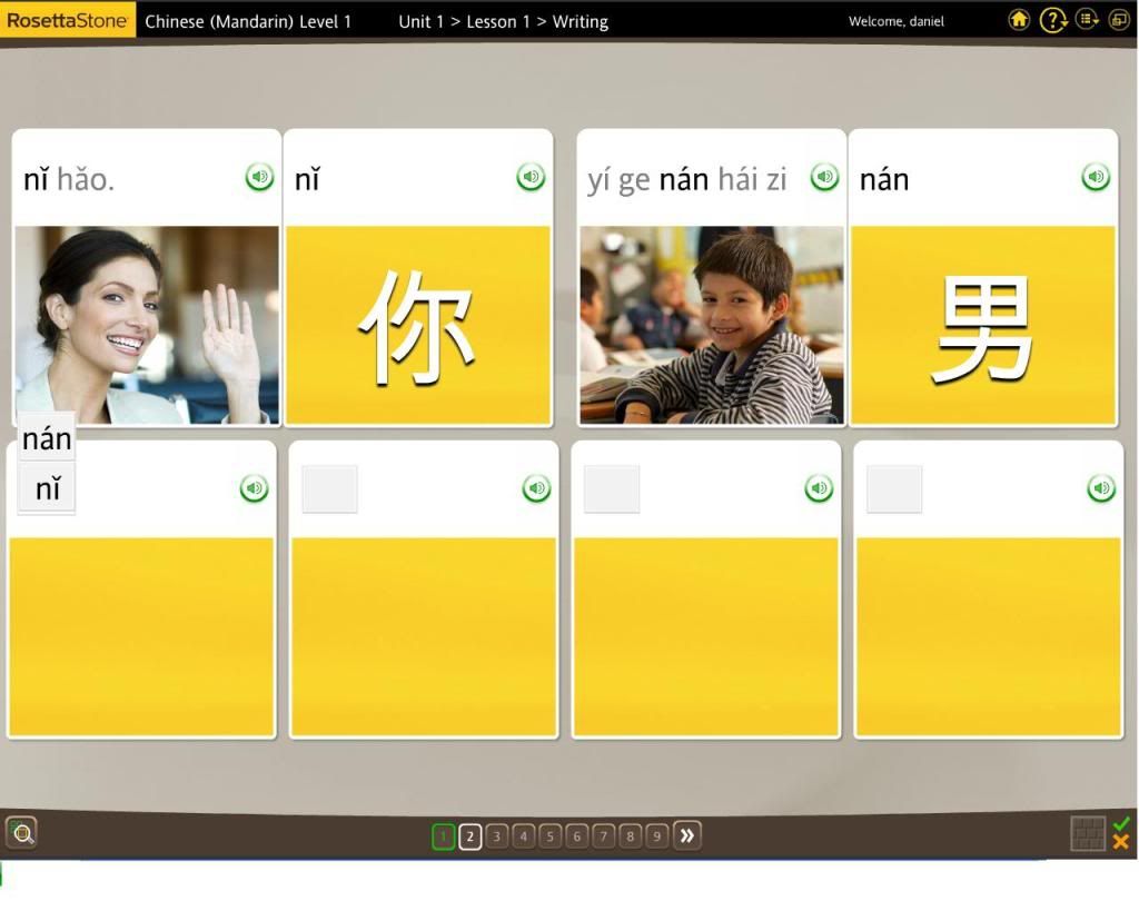 Rosetta Stone 3.4.7 phần mềm học tiếng hoa hay 2-1