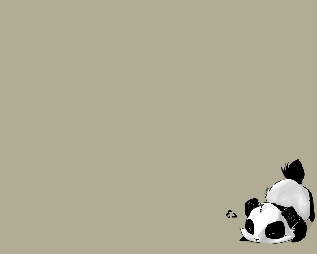 [Media]My new wallpaper Panda