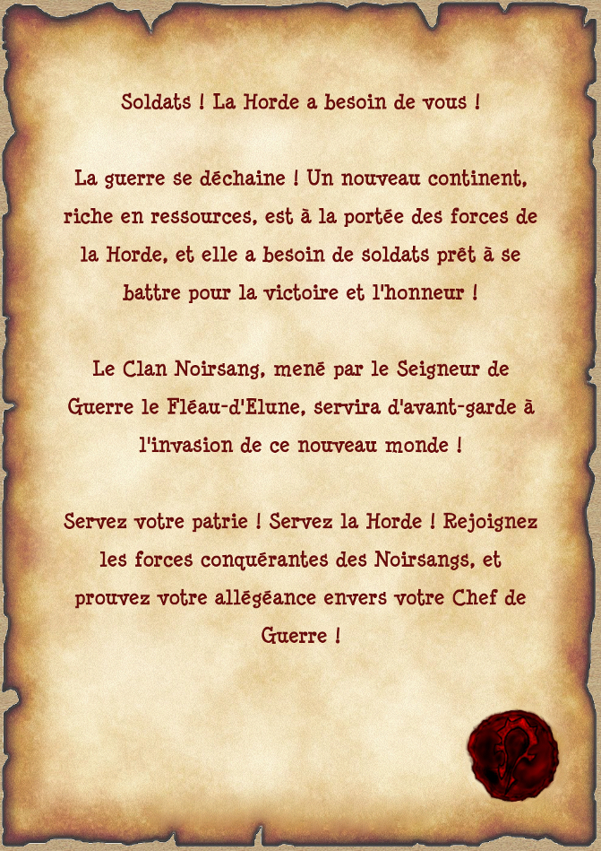 [Refonte][Horde] Le Clan Noirsang AfficheNoirsang-1