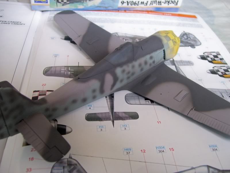 Focke Wulf 190 A-6 Georg Schott JG-1 (Terminado) FW1907-1