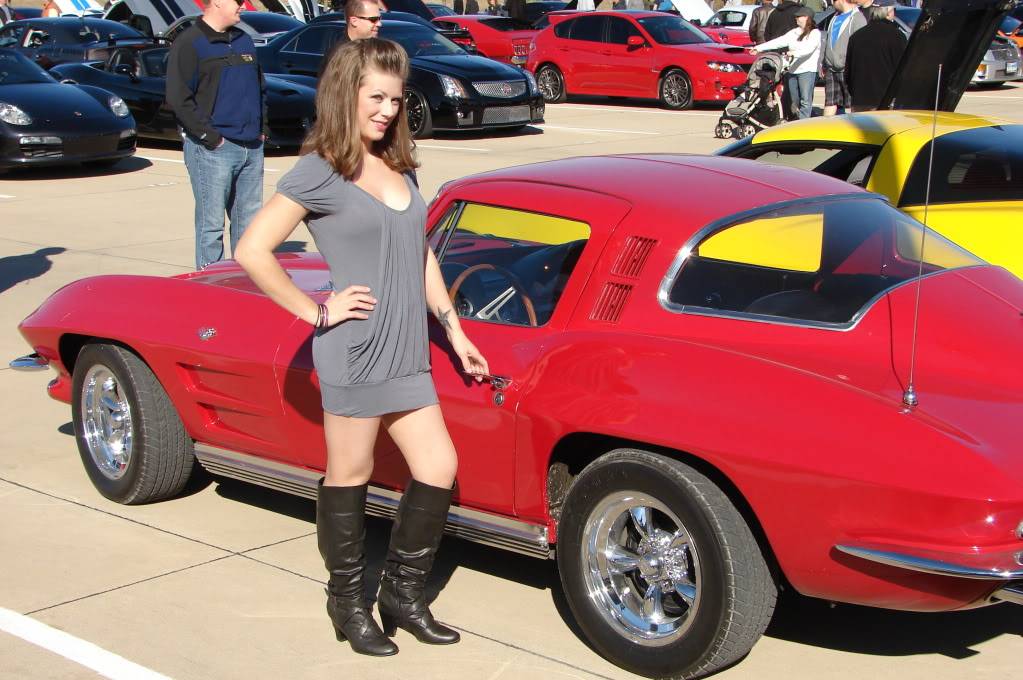 cars and coffee chick DSC05065