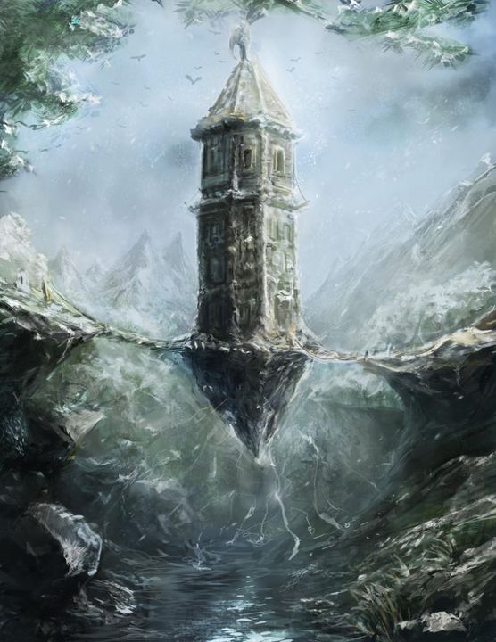 Tháp Nhọ __Elf_Tower___by_frankhong_zps724b7a0c