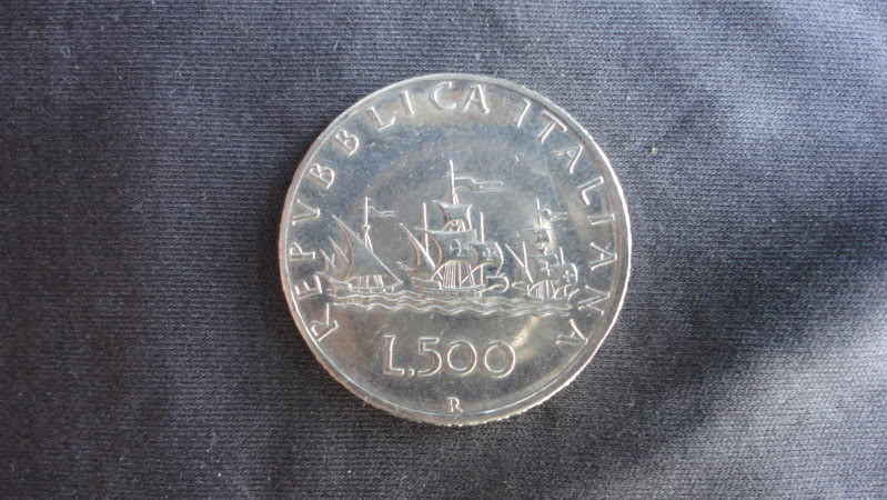 500 Liras Italia Plata 1960 LiraR