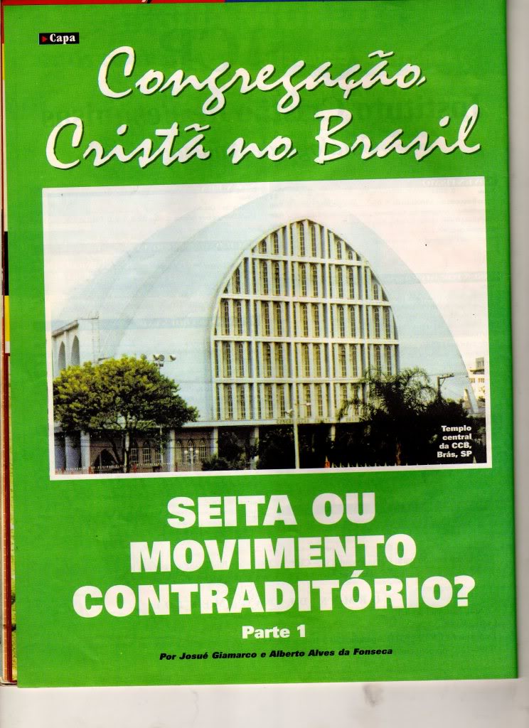 Histórico da Congregação visto com os olhos dos outros Defesadaf01