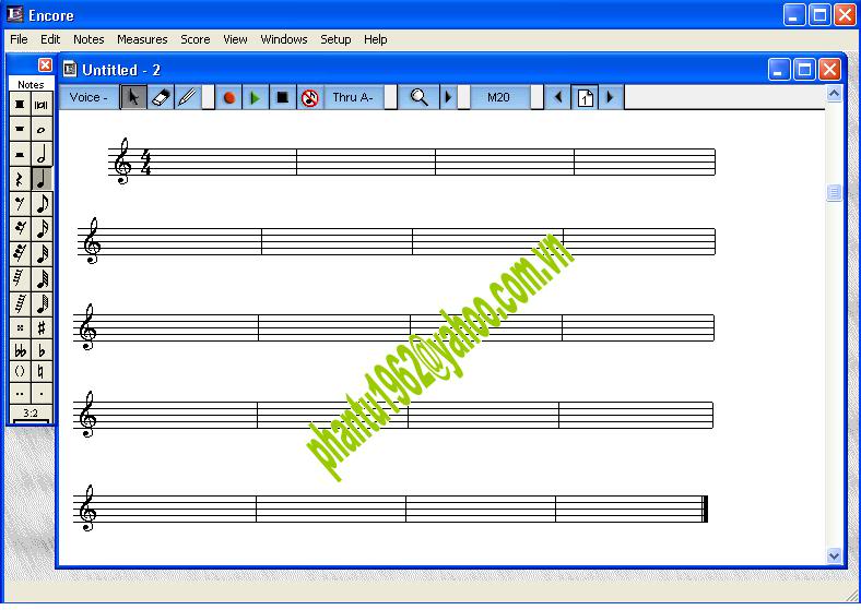  Hướng dẫn viết nhạc bằng phần mềm encore  Untitled3-1