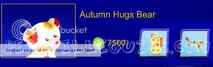 Autumn Hugs Bear now Available! Autumndone