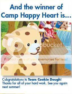 Congrats to the Camp Happy Heart 2011 Winning Team! Cookiedoughwinner