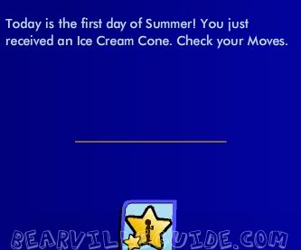 Bearemy's First Day of Summer Prize Icecreammove