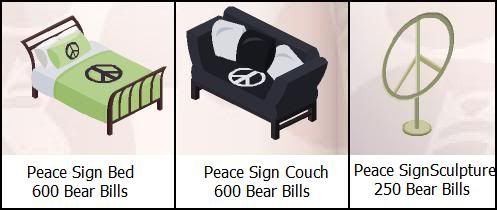 New Peace Furniture in Bear Stuff Store Peacesignfurniture