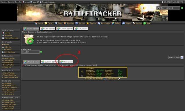 Elaboração do banner AA2.8.5 ou AA3 pelo Battletracker Mybaner