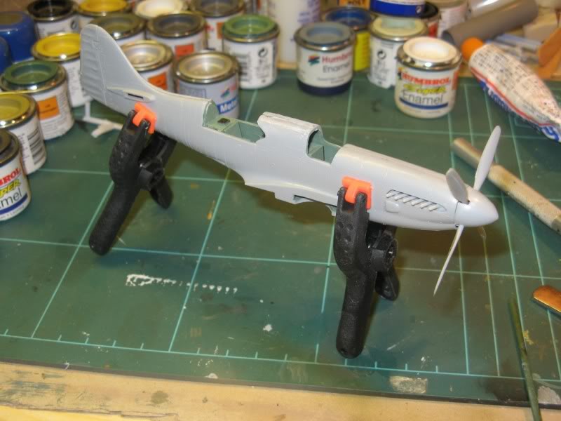 Airfix Fairey Firefly 1/72 gammal byggsats IMG_9039