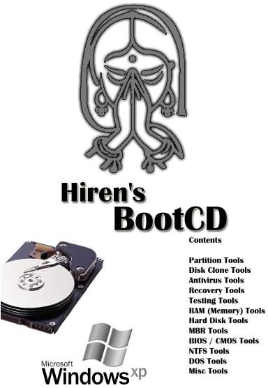 [其它軟體]Hiren's BootCD v9.9 史上最超強好用的開機光碟工具片最新版 HirensBootCDv99