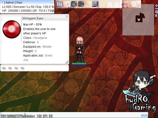 Hybrid Ragnarok Online - Hidden Custom Items ScreenHydro-Asgard073