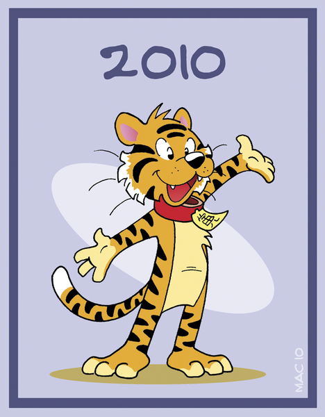 Voeux 2010 Tiger2010