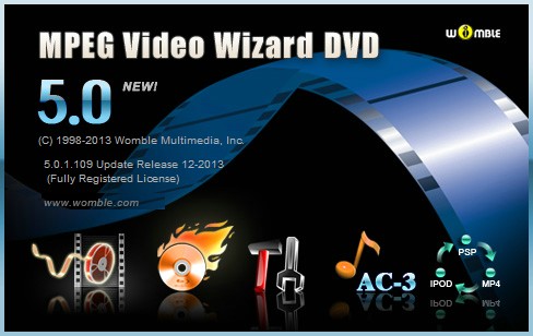 Womble MPEG Video Wizard DVD 5.0.1.109 2d216a48febb7c6b3b541ce8a276d15a