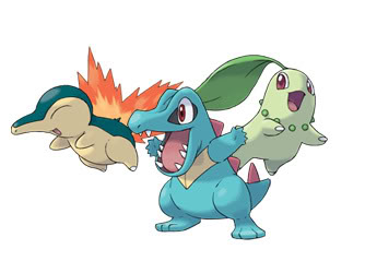 Which is your favorite Pokemon starter set? Starters_johto