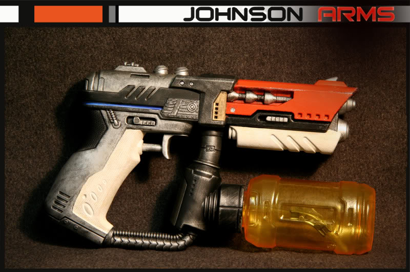 Custom NERF Guns and Props - Johnson Arms District9SquirtgunSingle